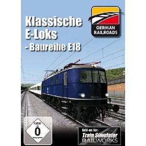 Aerosoft Train Simulator - Railworks: Klassische E-Loks Baureihe E-18 (Add-On) - Publicité