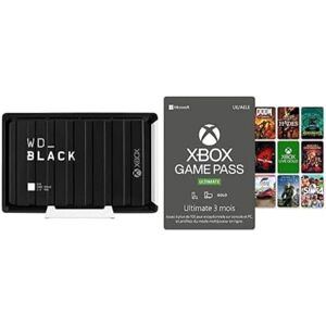 Western Digital WD_Black D10 for Xbox One 12To + Game Pass Ultimate 3 Months - Publicité