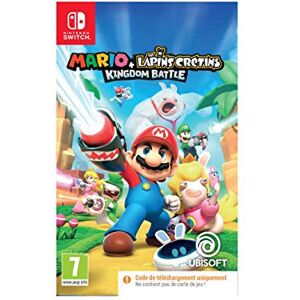 Ubisoft Mario + The Lapins Crétins Kingdom Battle Code In Box (Nintendo Switch) - Publicité