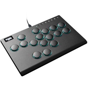 Semaiki Arcade Stick, M16 Arcade Fighting Clavier de Jeu de Combat pour PS4/Switch/PC/PS3,Clavier Street Fight avec Fonctions Turbo et RVB personnalisé (M16) - Publicité