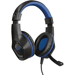 Trust GXT 404B Rana Casque Gamer PS4 avec Micro pour Playstation 4, Jack 3.5mm Bleu - Publicité