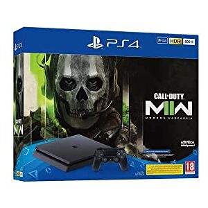 Sony Playstation PS4 500G F + Call of Duty MW2, noire - Publicité