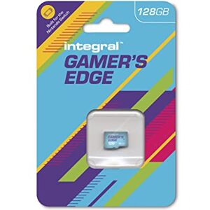 Integral 128GB Gamer's Edge Carte Micro SD pour la Nintendo Switch Chargez et sauvegardez des Jeux Rapidement stockez des Jeux DLC et sauvegardez des données conçu pour la Nintendo Switch - Publicité