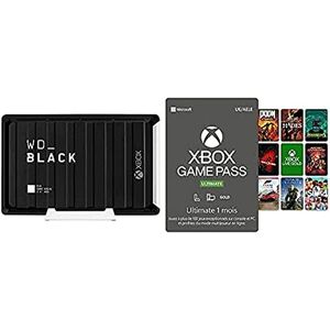 Western Digital WD_Black D10 for Xbox One 12To + Game Pass Ultimate 1 Month - Publicité
