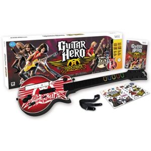 Activision Guitar Hero Aerosmith Jeu + Guitare - Publicité