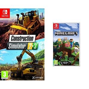 Construction Simulator 2+3 (Nintendo Switch) & Minecraft switch standard - Publicité