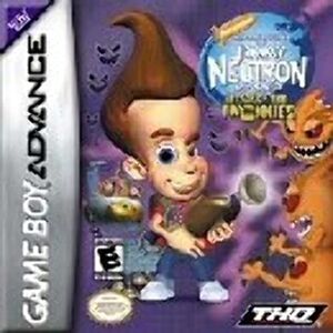 Nintendo Jimmy Neutron boy genius Attack of the Twonkies Game Boy Advance US - Publicité