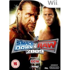 THQ WWE Smackdown vs. Raw 2009 (Wii) [import anglais] - Publicité