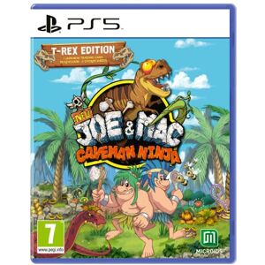 Maximum Games NEW JOE AND MAC CAVEMAN NINJA T-Rex Edition - Publicité