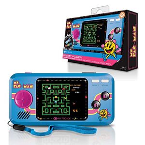 My Arcade Pocket Player Ms. Pac-Man Console de Jeu Portable 3 Jeux en 1 - Publicité