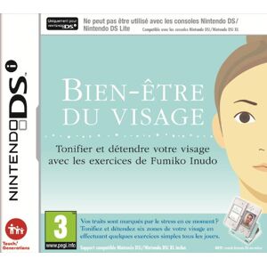 Nintendo Bien etre du visage : tonifier et détendre votre visage avec les exercices de Fumiko Inudo - Publicité