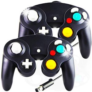 Manette de jeu filaire NGC SONVIEE pour gamecube, classique, cube, NGC, super Smash, Bros, GC, Mario, fête, Wii, U - Publicité