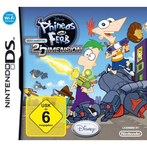 Disney Phineas et Ferb : voyage dans la deuxième dimension [import allemand] - Publicité