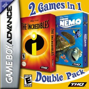 Disney Pack double Finding Nemo / Incredibles Game Boy Advance - Publicité