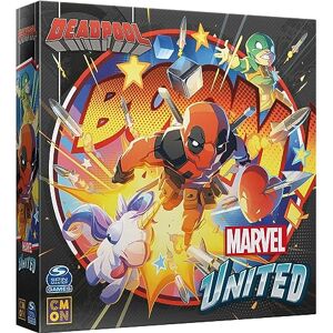 Asmodee - Jeux de Cartes, CMNMUN14FR, Marvel United : Dead Pool - Publicité