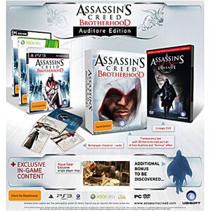 UBISOFT EMEA Assassin's Creed : Brotherhood - Auditore Edition - Publicité