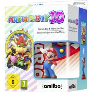 Nintendo France Mario Party 10 Wii U + Figurine Mario Amiibo - Publicité