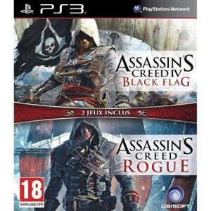 Ubisoft Compilation Assassin's Creed IV Black Flag + Assassin's Creed Rogue PS3 - Publicité