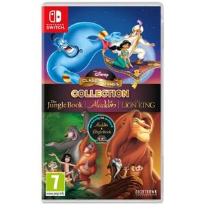 DISNEY CLASSIC COLL. JUNGLE BOOK ALADDIN LION KING FR/NL SWI - Publicité