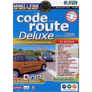 AVANQUEST  (MICRO-APPLICATION) Code de la Route Deluxe 2009 - Publicité