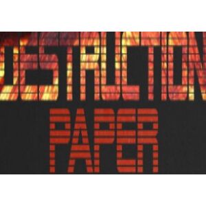 Kinguin Destruction Paper Steam CD Key - Publicité
