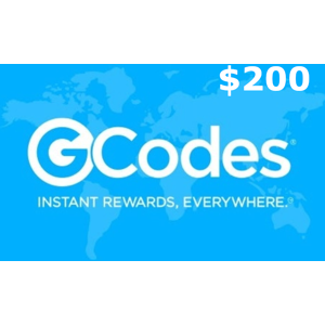 Kinguin GCodes® Global Merchandise $200 Gift Card US - Publicité