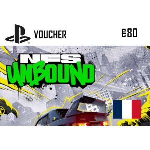 Kinguin Need for Speed Unbound PlayStation Network Card €80 FR - Publicité