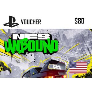 Kinguin Need for Speed Unbound PlayStation Network Card $80 US - Publicité