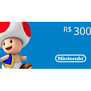 Kinguin Nintendo eShop Prepaid Card R$300 BR Key - Publicité