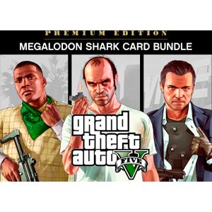 Rockstar Games Grand Theft Auto V: Premium Edition & Megalodon Shark Card Bundle (Xbox One & Xbox Series X S) Europe