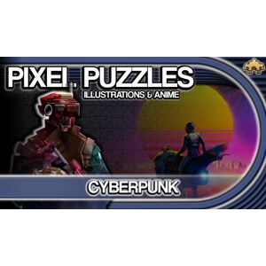 Pixel Puzzles Illustrations & Anime - Jigsaw Pack: Cyberpunk