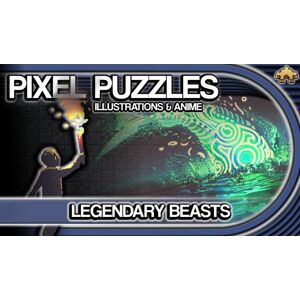 Pixel Puzzles Illustrations & Anime - Jigsaw Pack: Legendary Beasts