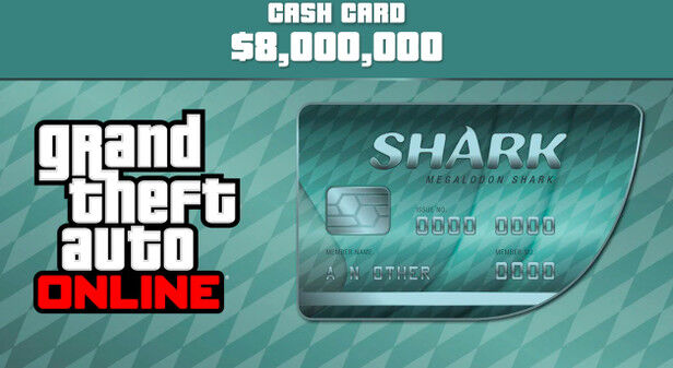 GTA Megalodon Shark Card PS4