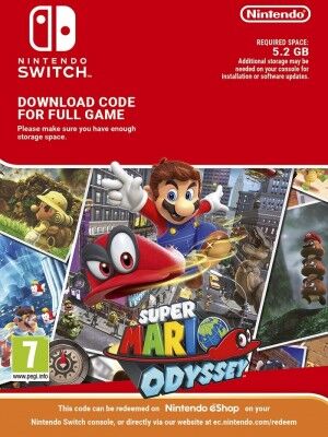 Nintendo Super Mario Odyssey Switch (EU & UK)