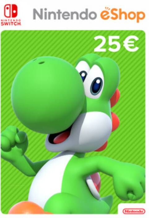 Carte Nintendo eShop - 25 EUR