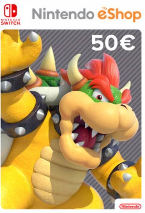 Carte Nintendo eShop - 50 EUR