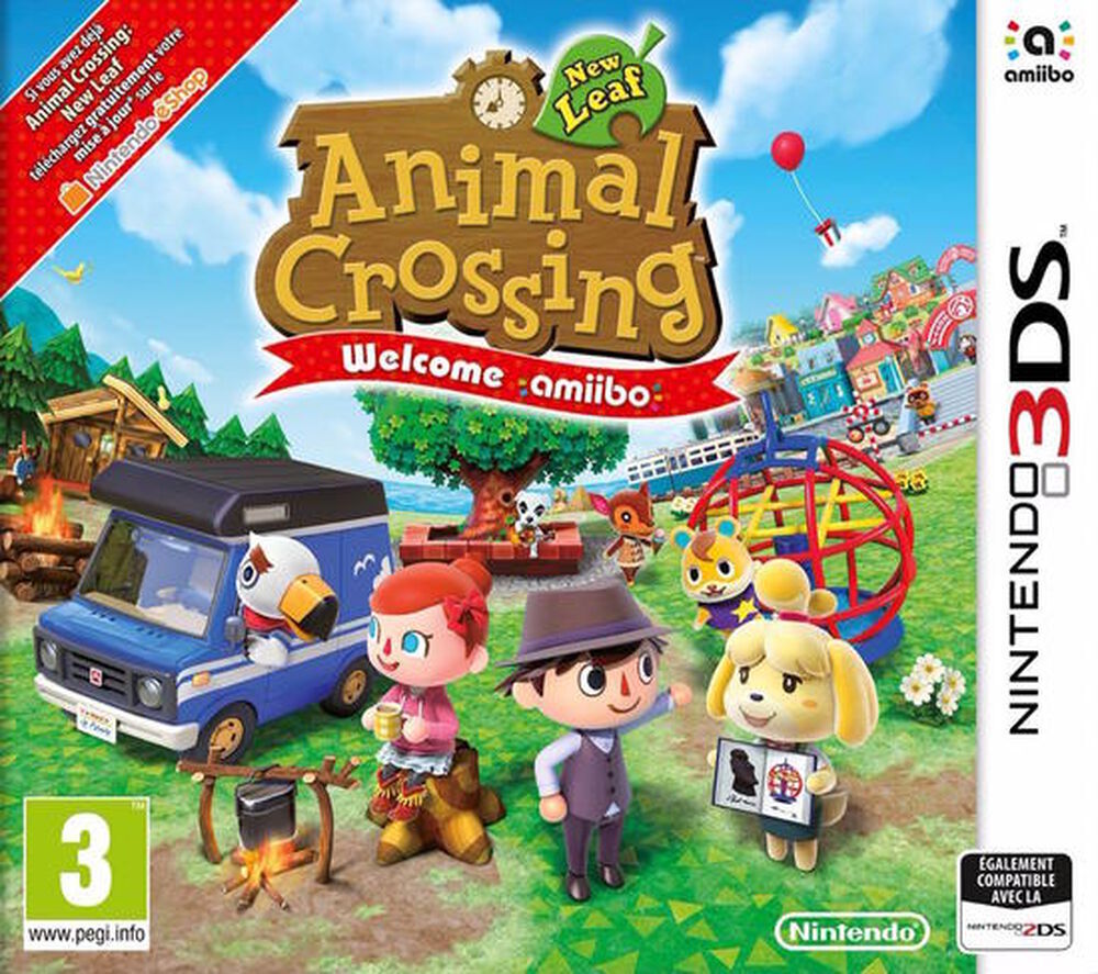 PRODUITS RECYCLES Animal Crossing New Leaf Welcome Amiibo 3DS