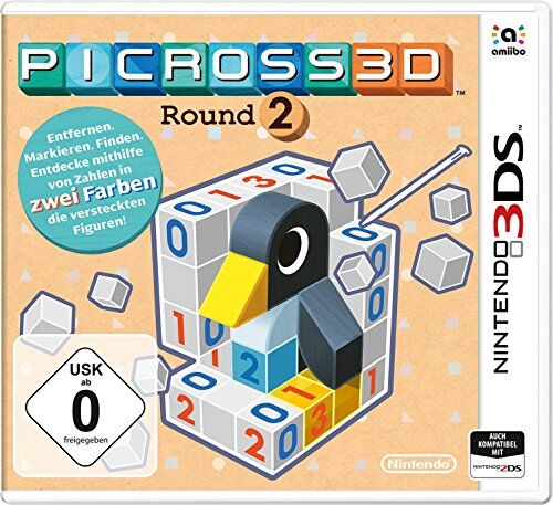 Nintendo Picross 3d: Round 2 - [3ds]