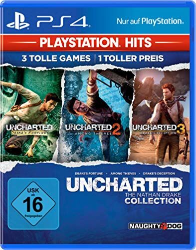 Sony Uncharted Collection (Teil 1-3) - Playstation Hits - [Playstation 4]