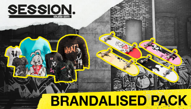 Nacon Session: Skate Sim Brandalised Pack