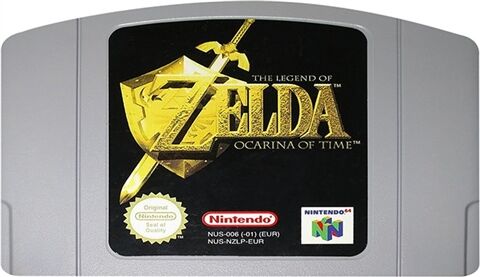 Refurbished: Legend of Zelda: Ocarina of Time, Unboxed