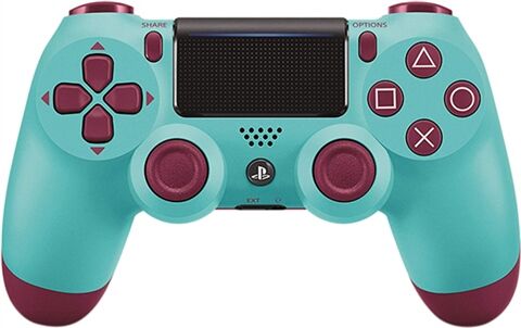 Refurbished: PS4 Official Dual Shock 4 Berry Blue Controller