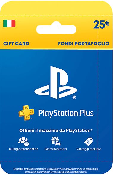 Sony CARD PREPAGATA  PlayStation Live Card 25