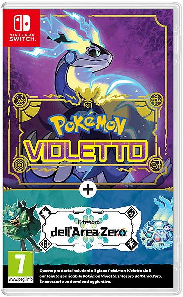 Nintendo Pokémon Violetto + Il Tesoro dell'Area Zero - GIOCO  SWITCH