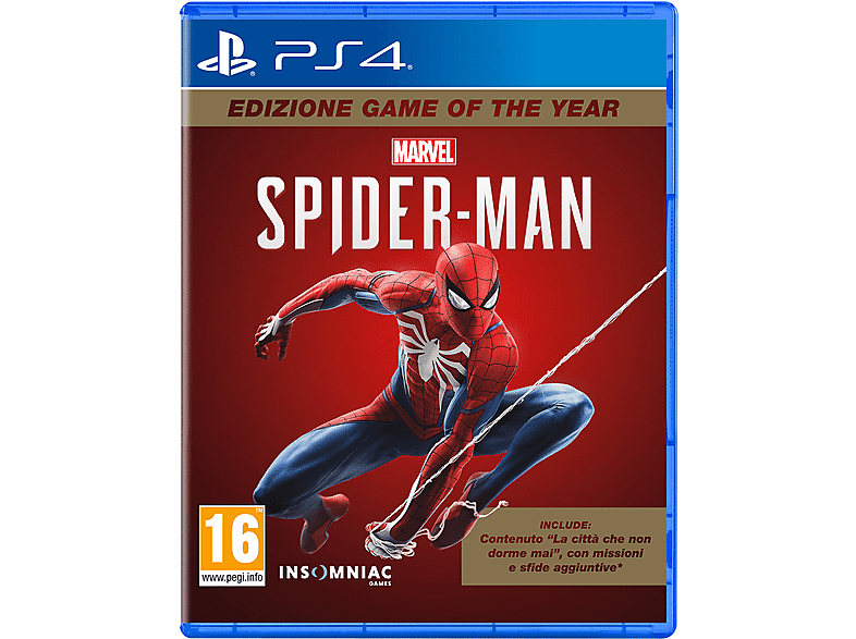 Sony Marvel's Spider-Man GOTY - GIOCO PS4