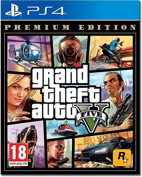 TAKE2 GTA V Premium Edition - GIOCO PS4