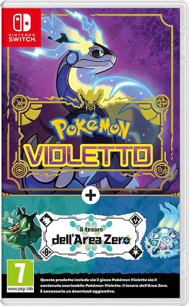 Pokémon Violetto + pack espansione Il Tesoro dell’Area Zero - Switch