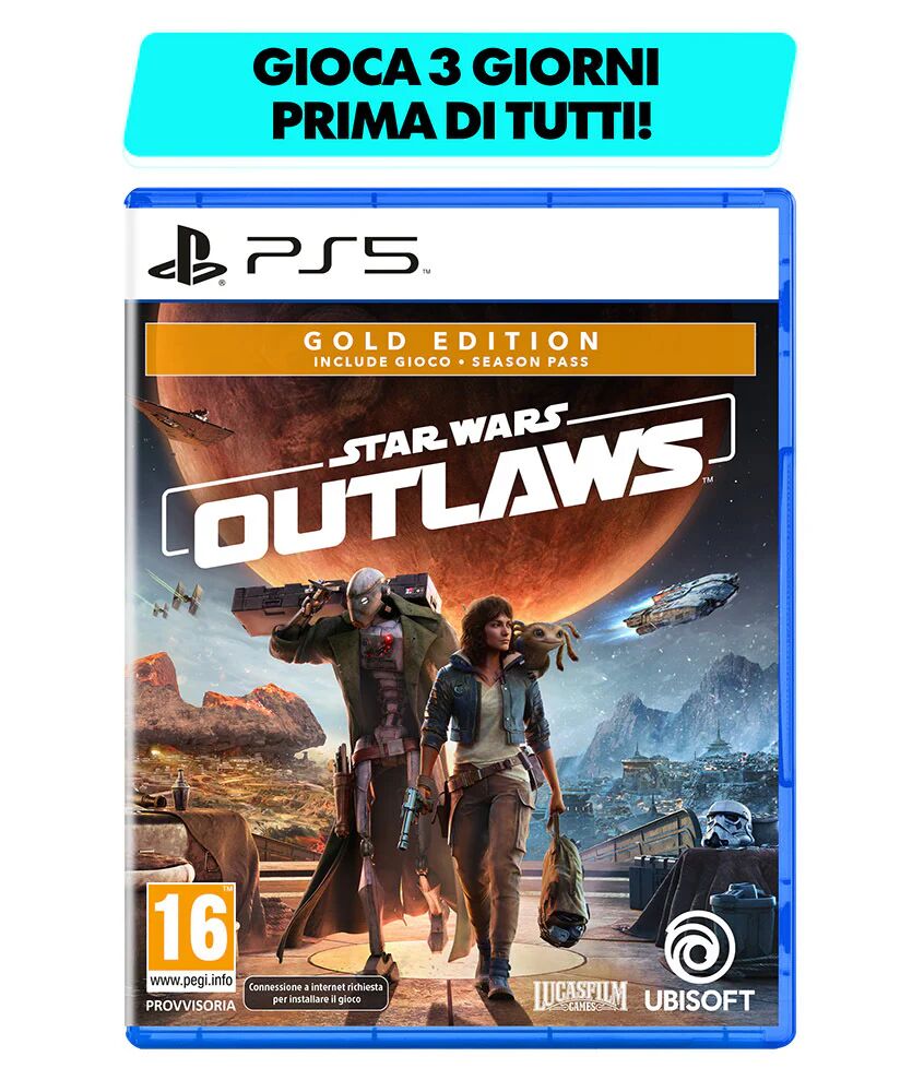 Star Wars Outlaws Gold Edition, PlayStation 5