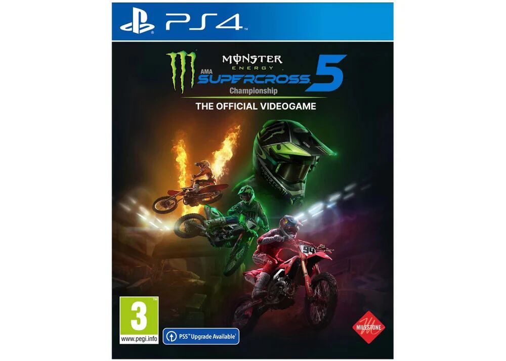 Monster Cable Energy Supercross 5 - PlayStation 4