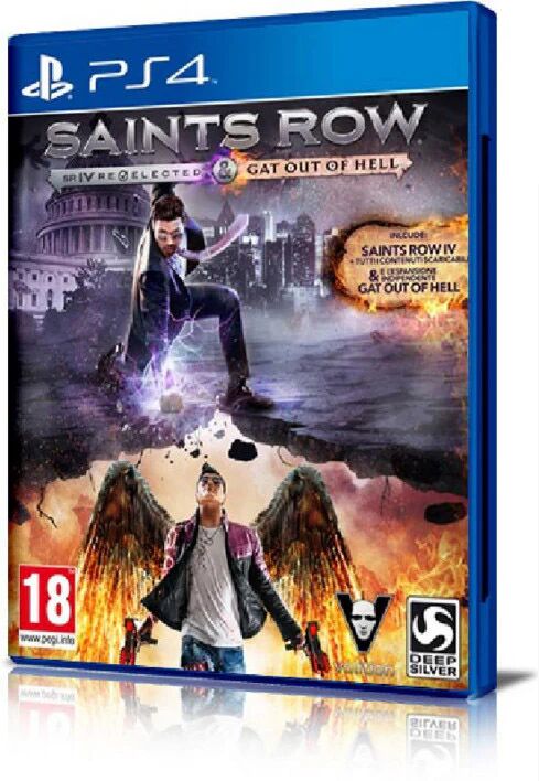 Koch Media Saints Row IV: Re-elected Gat Out Of Hell, PS4 Standard Inglese PlayStation 4